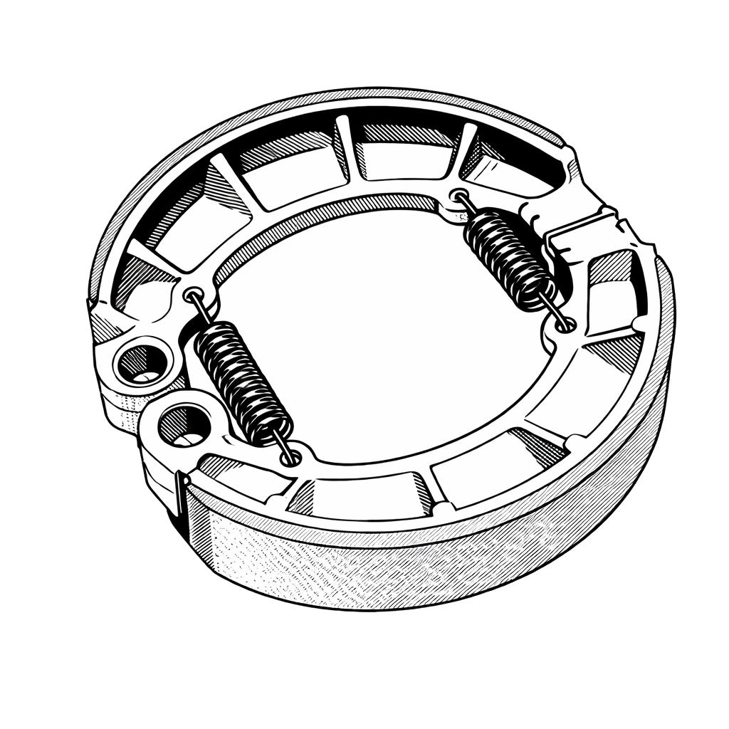 Mâchoires de frein arrière OEM